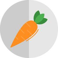 Carrot Flat Scale Icon vector