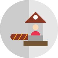 Checkpoint Flat Scale Icon vector