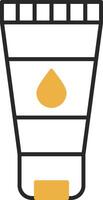 Wash Face Skined Filled Icon vector
