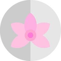 Lily Flat Scale Icon vector