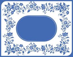 Natural Elements flower background vector