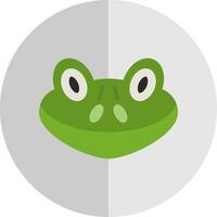 Frog Flat Scale Icon vector