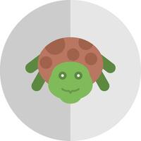 Turtle Flat Scale Icon vector