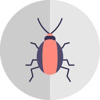 cucaracha plano escala icono vector