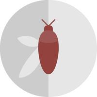 Insect Flat Scale Icon vector