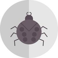 Beetle Flat Scale Icon vector