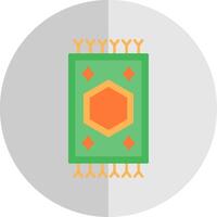 Carpet Flat Scale Icon vector