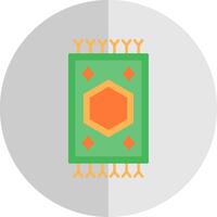 Carpet Flat Scale Icon vector