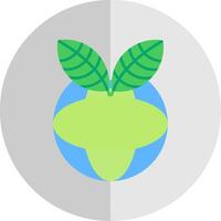 Sustainability Flat Scale Icon vector