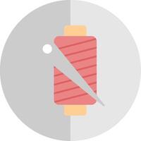 Thread Flat Scale Icon vector