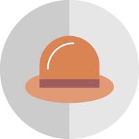 Hat Flat Scale Icon vector