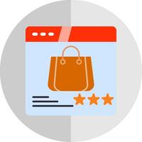 Shop Flat Scale Icon vector