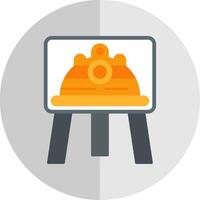 Movement Flat Scale Icon vector