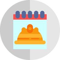 Labour Day Flat Scale Icon vector