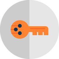 Cyber Security Flat Scale Icon vector