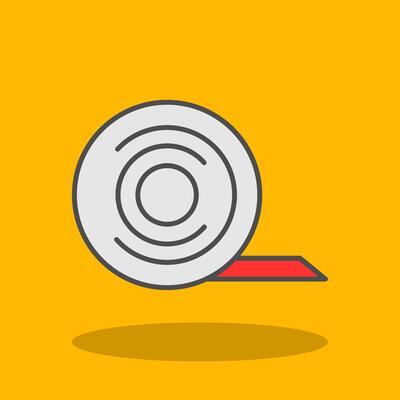 Duct Tape Filled Shadow Icon