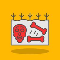 Extinction Filled Shadow Icon vector