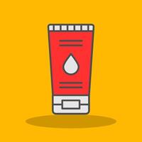 Face Wash Filled Shadow Icon vector