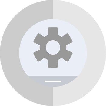 ajuste plano escala icono vector