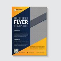 Corporate and business flyer template design vector