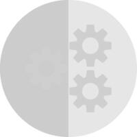 Setting Flat Scale Icon vector