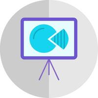 Presentation Flat Scale Icon vector