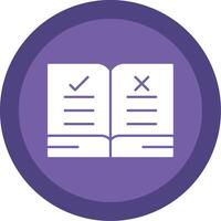 Guidelines Glyph Multi Circle Icon vector