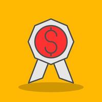 Best Price Filled Shadow Icon vector