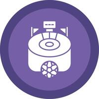 Stadium Glyph Multi Circle Icon vector