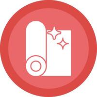 Fabric Glyph Multi Circle Icon vector