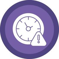 Timeline Glyph Multi Circle Icon vector