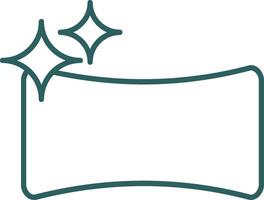 Soap Line Gradient Round Corner Icon vector