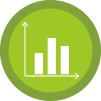 Prediction Glyph Multi Circle Icon vector