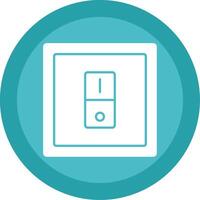 Switcher Glyph Multi Circle Icon vector
