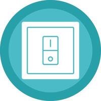 Switcher Glyph Multi Circle Icon vector