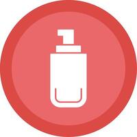 Foundation Glyph Multi Circle Icon vector