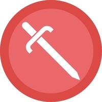 Cutlass Glyph Multi Circle Icon vector