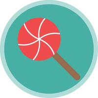 Candy Flat Multi Circle Icon vector