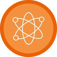 Nucleus Line Multi Circle Icon vector