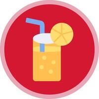 limonada plano multi circulo icono vector