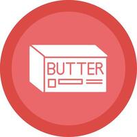 Butter Glyph Multi Circle Icon vector