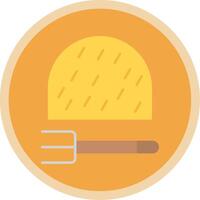 Haystack Flat Multi Circle Icon vector