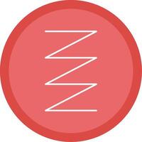 Spring Line Multi Circle Icon vector