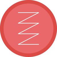 Spring Line Multi Circle Icon vector