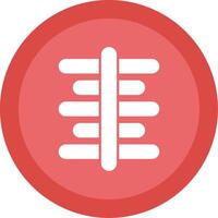 Center Align Glyph Multi Circle Icon vector