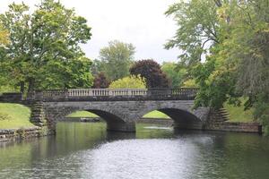 View of Delaware Park In Buffalo New York. photo