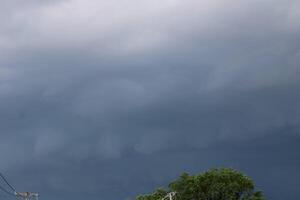 Storm Clouds In The Sky During Summer photo