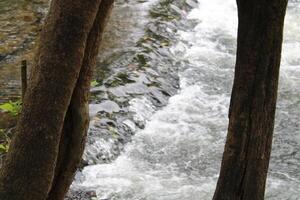 Landscape Around A Creek In Gatlinburg Tennessee photo