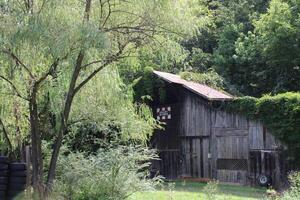 Landscape Around A Creek In Gatlinburg Tennessee photo