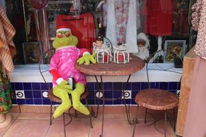 Christmas At The Sponge Docks In Tarpon Springs Florida on December 25 2023. photo